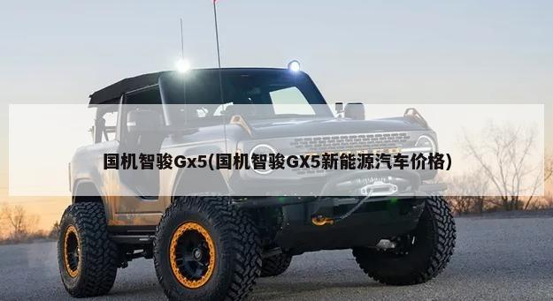 国机智骏Gx5(国机智骏GX5新能源汽车价格)-第1张图片