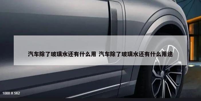 汽车除了玻璃水还有什么用 汽车除了玻璃水还有什么用途-第1张图片