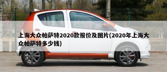 上海大众帕萨特2020款报价及图片(2020年上海大众帕萨特多少钱)-第1张图片