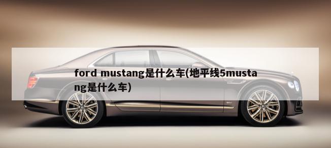ford mustang是什么车(地平线5mustang是什么车)-第1张图片