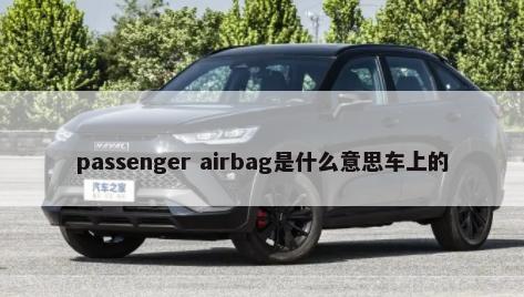 passenger airbag是什么意思车上的-第1张图片