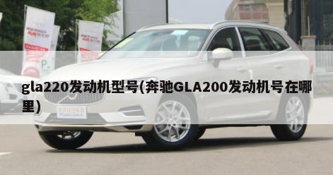 gla220发动机型号(奔驰GLA200发动机号在哪里)-第1张图片