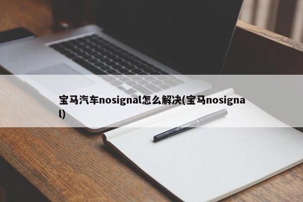 宝马汽车nosignal怎么解决(宝马nosignal)-第1张图片