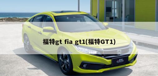 福特gt fia gt1(福特GT1)-第1张图片