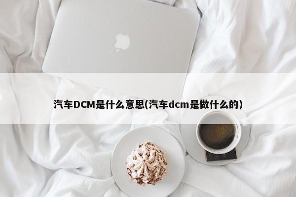 汽车DCM是什么意思(汽车dcm是做什么的)-第1张图片